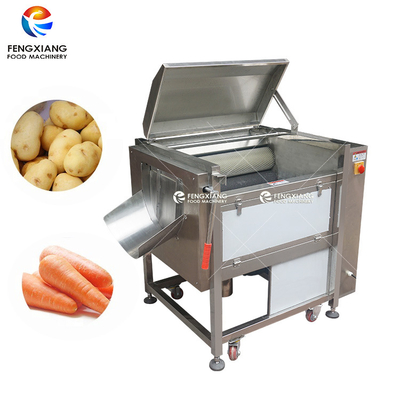 Máquina automática de Taro Peeling And Washing de la zanahoria de la mandioca de la peladora de la comida del cepillo del rodillo
